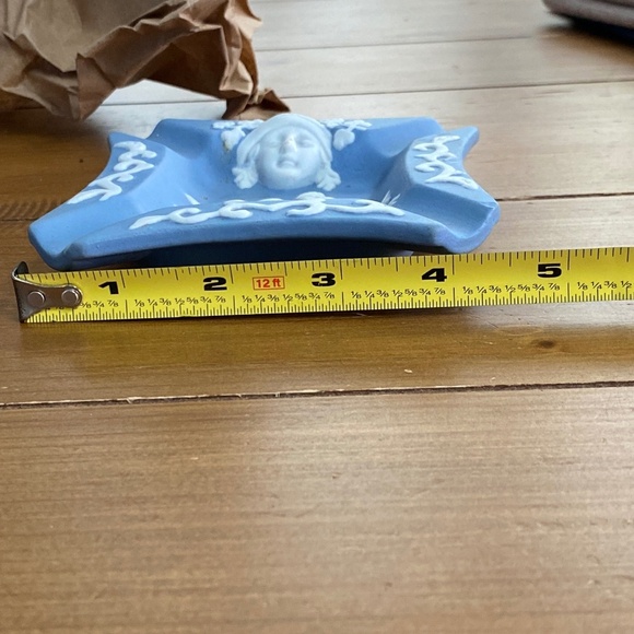 Ashtray Blue & White - Picture 2 of 10